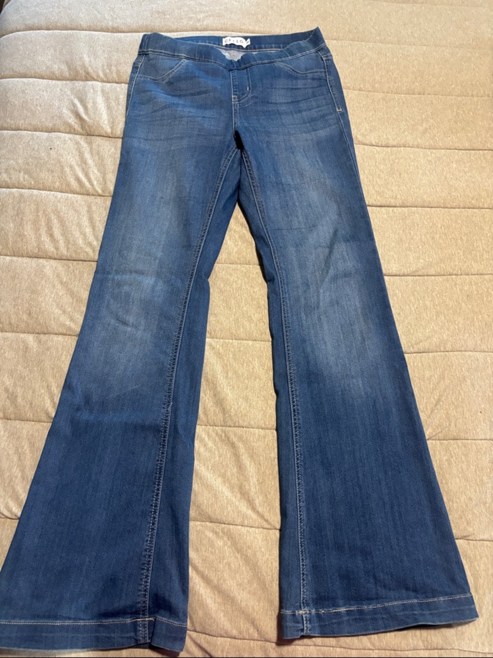 Cello Dark Blue Flare Jeans